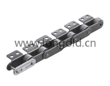 免加油自潤(rùn)滑帶A1/A2附件雙倍節(jié)距輸送鏈