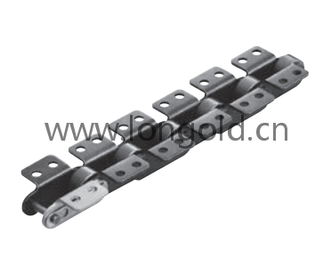 免加油自潤(rùn)滑帶K1/K2附件雙倍節(jié)距輸送鏈