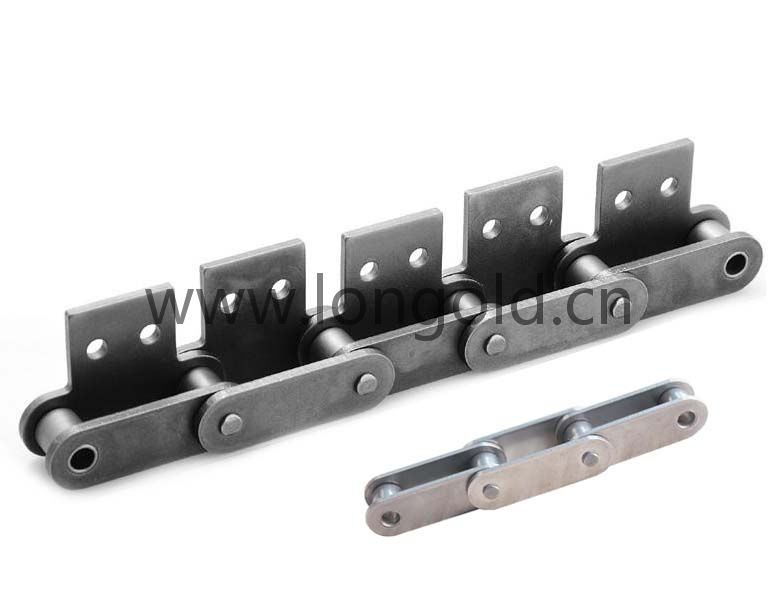 每2節(jié)帶SA1/SA2附件表面涂層雙倍節(jié)距鏈 NEP規(guī)格 每2節(jié)帶SA1/SA2附件表面涂層雙倍節(jié)距鏈 NEP規(guī)格