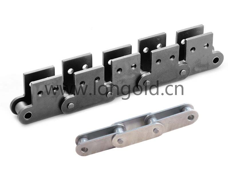 每2節(jié)帶SK1/SK2附件表面涂層雙倍節(jié)距鏈 NEP規(guī)格 每2節(jié)帶SK1/SK2附件表面涂層雙倍節(jié)距鏈 NEP規(guī)格