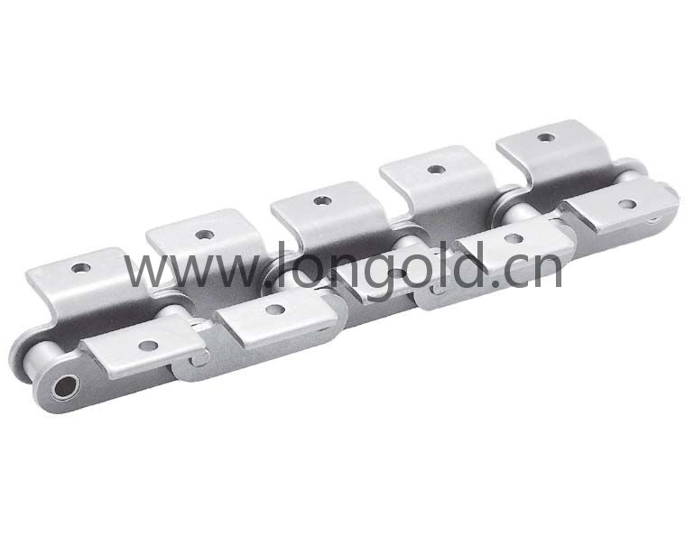 帶K1/K2附件表面涂層雙倍節距鏈 NEP規格 帶K1/K2附件表面涂層雙倍節距鏈 NEP規格