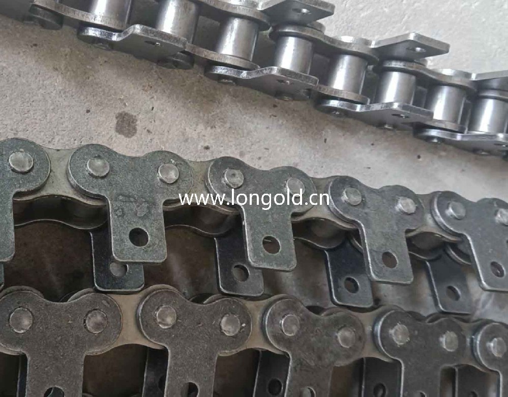 每2節帶SK1附件不銹鋼A系列小型輸送鏈 LSC規格 每2節帶SK1附件不銹鋼A系列小型輸送鏈 LSC規格