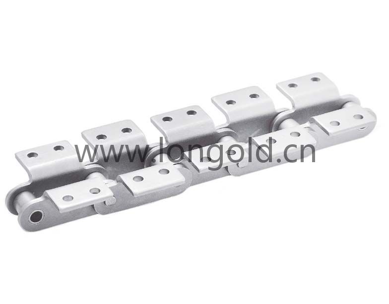 每2節(jié)帶K1/K2附件表面涂層雙倍節(jié)距鏈 NP規(guī)格 每2節(jié)帶K1/K2附件表面涂層雙倍節(jié)距鏈 NP規(guī)格