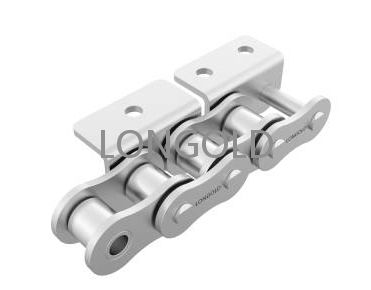 帶WA型附件B系列不銹鋼滾子鏈 帶WA型附件B系列不銹鋼滾子鏈