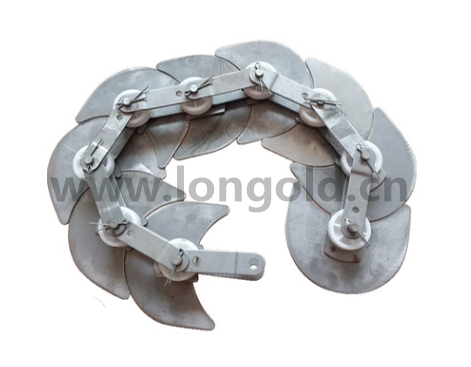 帶月牙鎖雙倍節距輸送鏈 帶月牙鎖雙倍節距輸送鏈