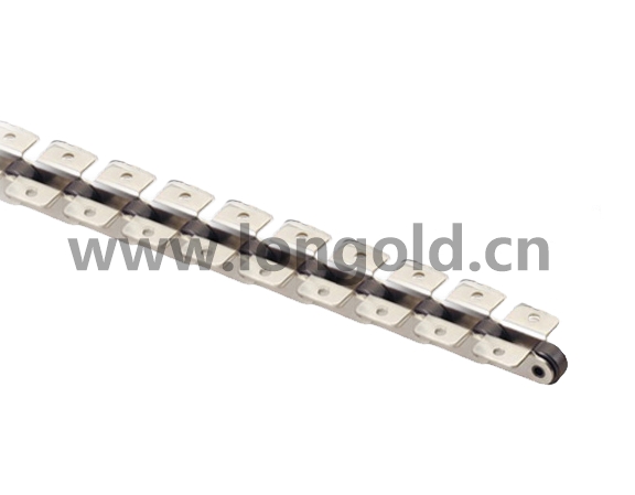 帶特殊孔徑K1/K2附件的雙倍節距鏈條 帶特殊孔徑K1/K2附件的雙倍節距鏈條