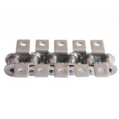 B系列帶K型附件不銹鋼雙倍節(jié)距鏈 B系列帶K型附件不銹鋼雙倍節(jié)距鏈