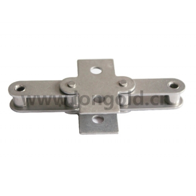 B系列帶SKK型附件不銹鋼雙倍節(jié)距鏈 B系列帶SKK型附件不銹鋼雙倍節(jié)距鏈